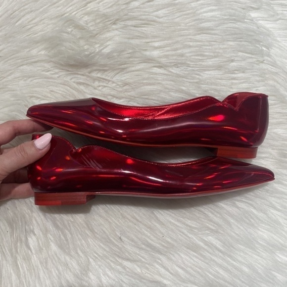 Christian Louboutin Hot Chickita Patent Leather ballet flats size 36EU - Picture 4 of 15